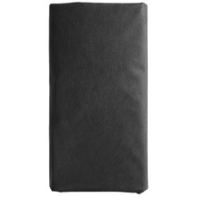 Black Divide Round Outdoor Table Cover